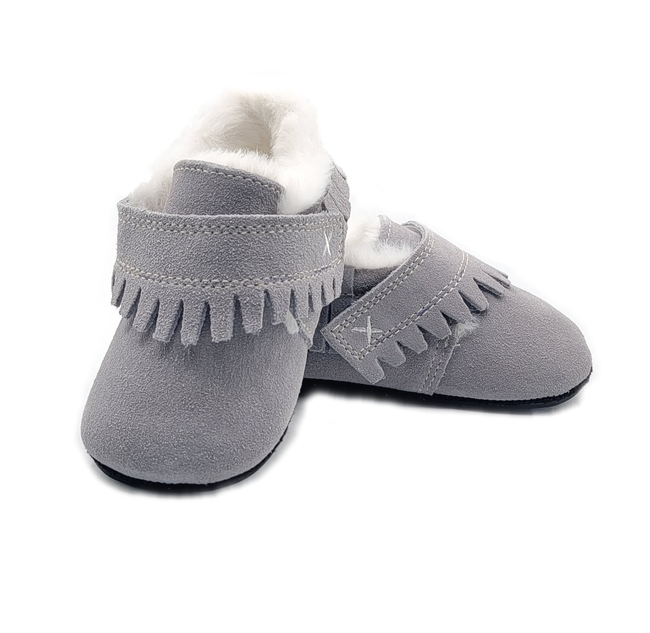 JACK & LILY Black Suede "Mocs" Shoes ~ Canyon
