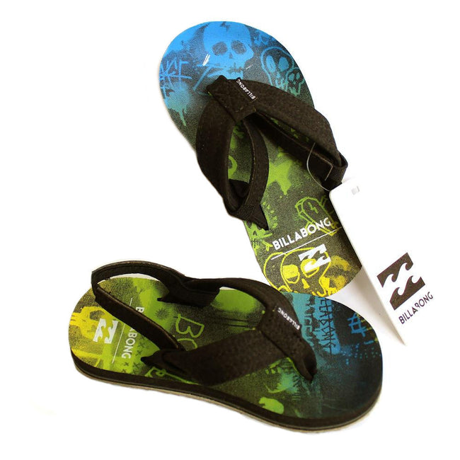 BILLABONG KIDS Skull Flip Flops
