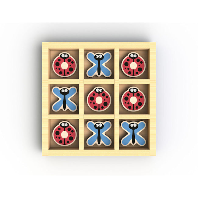 BEGINAGAIN Tic Bug Toe Travel Game