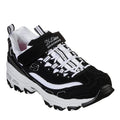 Skechers D'Lites Crowd Appeal Shoes Black White