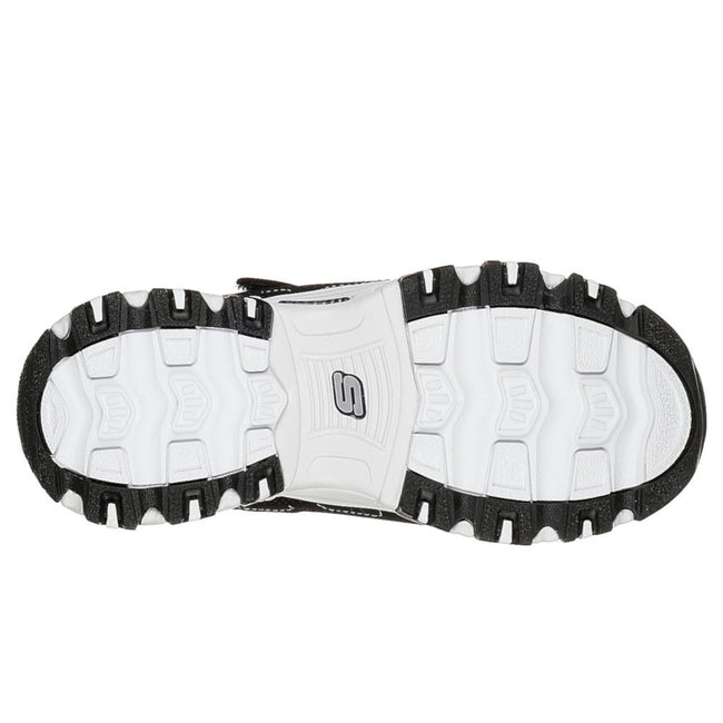 Skechers Girls Sport Shoe Black White