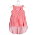 Losan Little Girl Sleeveless Dress Crochet Top