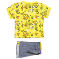 Losan Infant Boy  Safari Print Short Set
