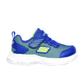 Skechers Boys Blue Lime Green Sport Shoe
