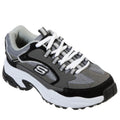 Skechers Boys Athletic Trainer Black Grey