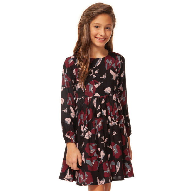 DEX KIDS Big Girl Lined Floral Dress