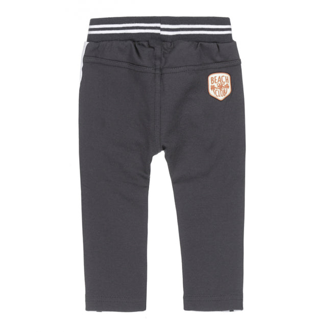 DIRKJE Little Boy "Beach Club" Grey Side Stripe Trousers
