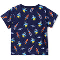 HATLEY Baby Boy Navy Retro Rockets Tee