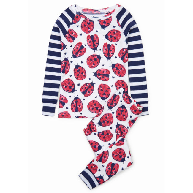 Hatley Little Girl Love Bugs Pajama Set