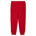 Hatley Little Boy Red Fleece Jogger Pants Back