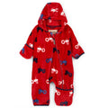 Hatley Kids Baby Boy Red Farm Tractor Bundler