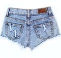 THE CLASSIC Little Girl Printed Denim Shorts