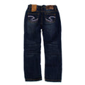 SILVER Little Girl Cara Straight Leg Jean Dark Wash