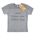 PORTAGE AND MAIN Little Boy Grey Short Sleeve Tee