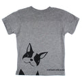 PORTAGE AND MAIN Little Boy Grey Short Sleeve Tee
