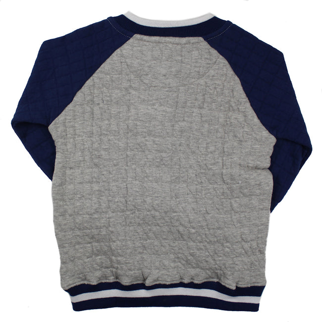 HATLEY Little Boy Quilted Bomber Jacket Back