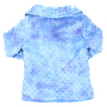 LIMEAPPLE Big Girl Minky Tie Dye Wrap Jacket