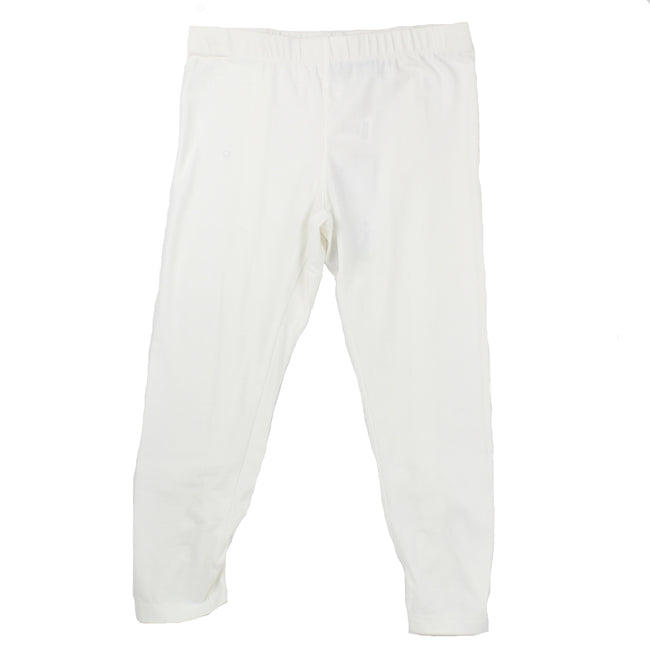 Blubyblu Big Girl White Capri Leggings