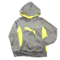 PUMA Big Girl or Boy Grey Long Sleeve Hoodie (Sz 14)
