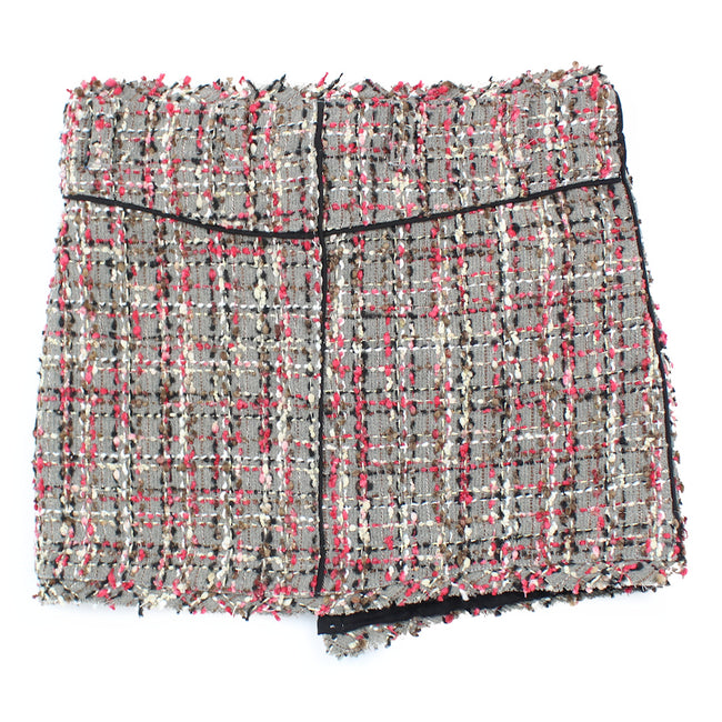BLUBYBLU Big Girl  Short Asymmetrical Tweed Skirt (Sz 12)