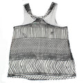 ROXY GIRL Big Girl Black and White Halter Top (Sz 14)