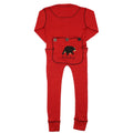 Bare Bottoms Bear Flap Onsie