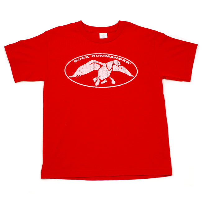 Duck Commander Boys Red Tee Shirt T-Shirt