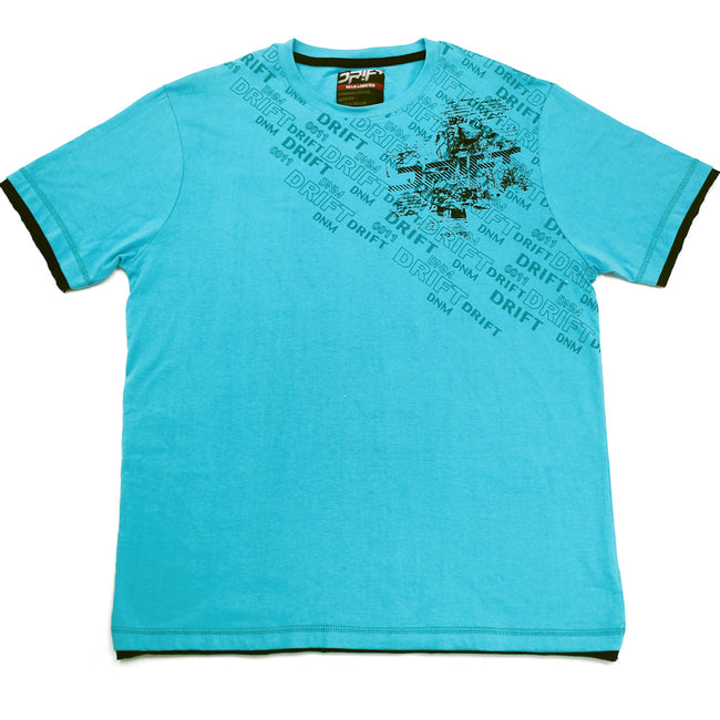 Drift Youth Boys Tween Boys  Short Sleeve Tee Shirt Blue