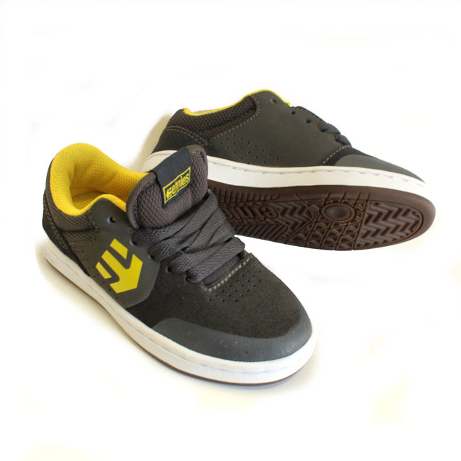Etnies Kids Boys Athletic Shoes Black Yellow