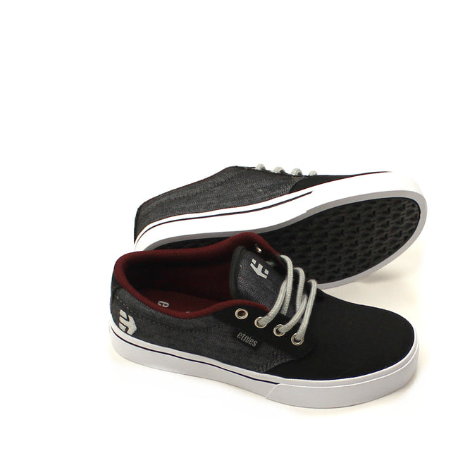 Etnies Boys Canvas Shoes Grey