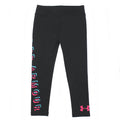 Under Armour Kids Little Girl Fitted Wordmark Leggings