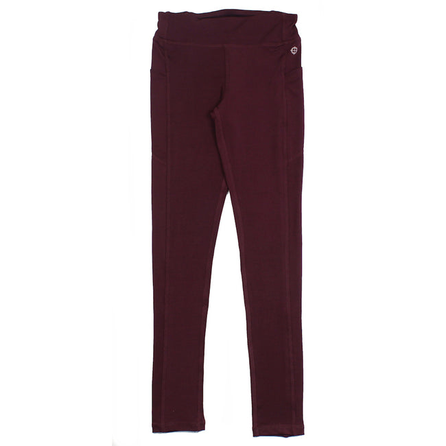 Actif Performance Dance Leggings Burgandy