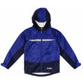 TUFFO KIDS Little Tween Youth Boys or Girl Adventure Rain Coat Blue