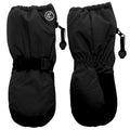 Calikids Winter Snow Mittens Zippered Black