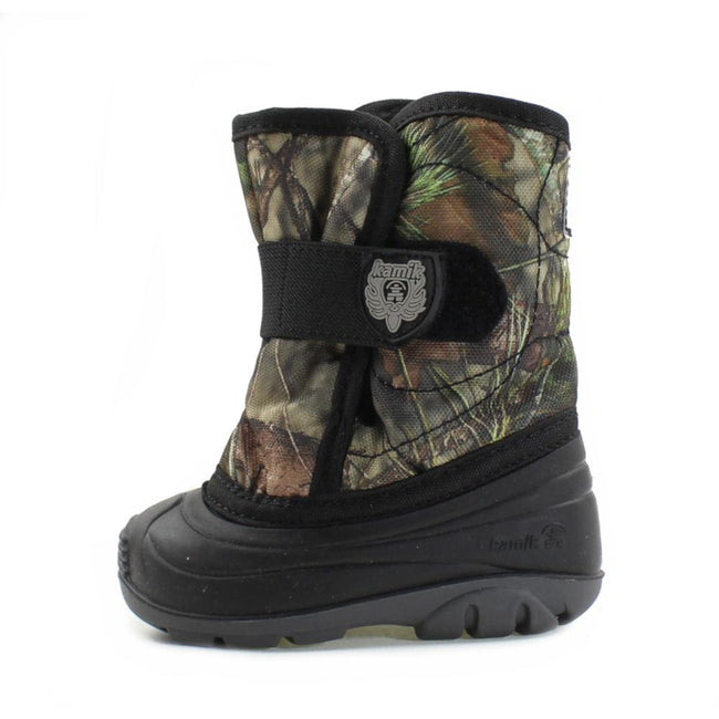 Kamik Kids Mossy Oak Camo Snow Boot -23