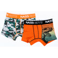 NASS Little Boys Boxers 2 Pack - Dino