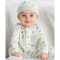 LITTLE ME Baby Boy Tiny Dino's Footie with Hat Photo