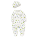 LITTLE ME Baby Boy Tiny Dino's Footie with Hat