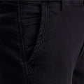 Jack Jones Black Denim Cargo Joggers side pocket