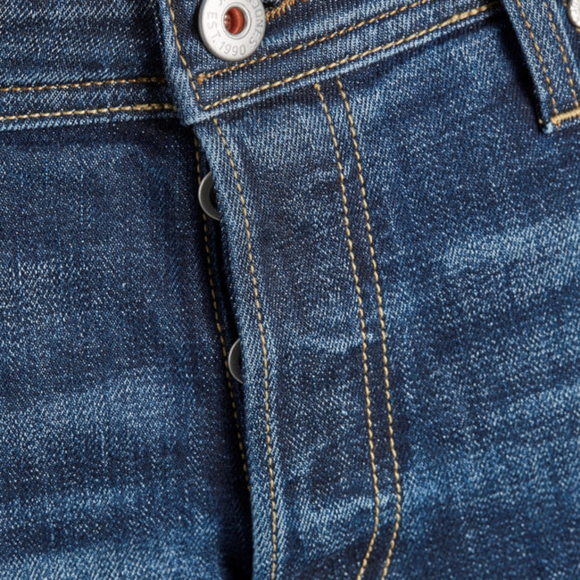 Jack Jones Mike Comfort Fit Jeans Button Fly