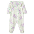 LITTLE ME Baby Girl Lavish Blooms Footed Sleeper with Hat