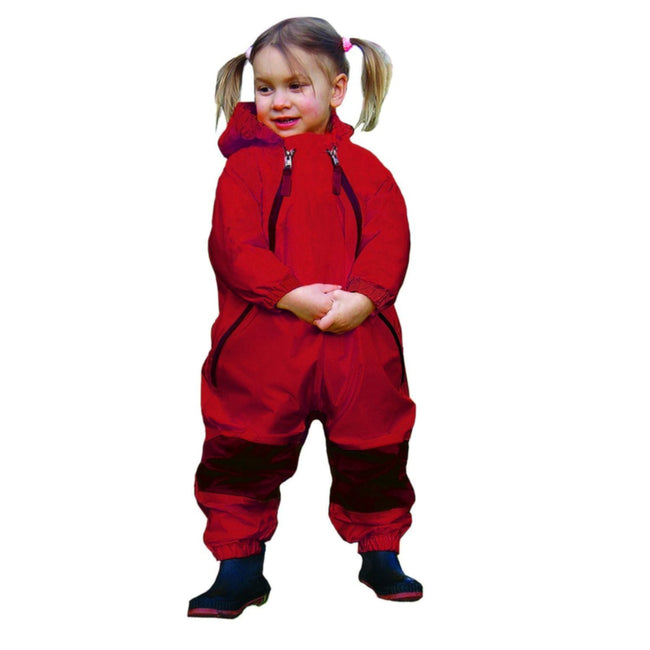 Red Muddy Buddy Year Round Waterproof Coveralls