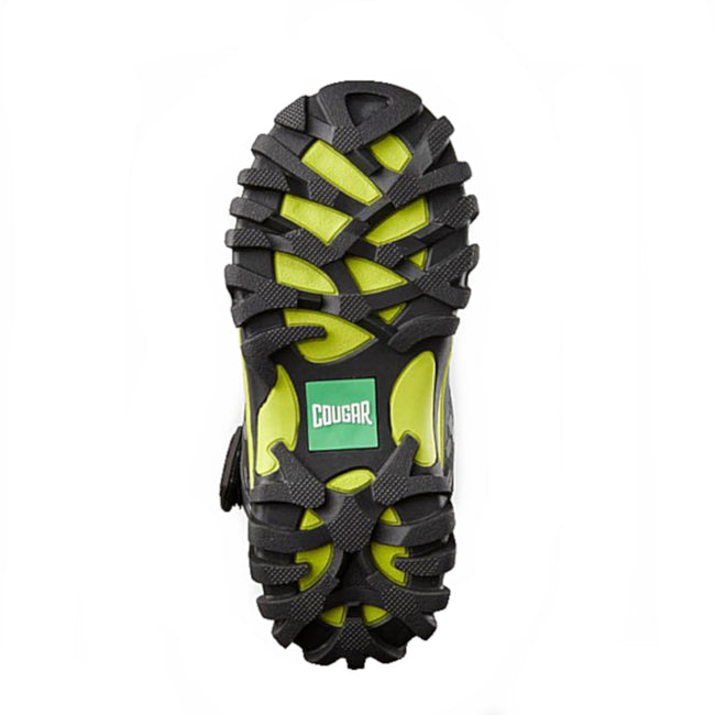 Cougar Kids Youth Boys Winter Snow Boot Turbo 2 Black Lime
