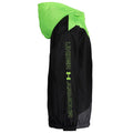 UNDER ARMOUR Little Boy Quirky Lime Asymmetrical Windbreaker