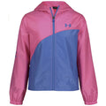 UNDER ARMOUR Big Girl Electro Pink Asymmetrical Windbreaker