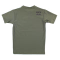 BILLABONG Big Boy Short Sleeve Olive Green Rashguard Shirt