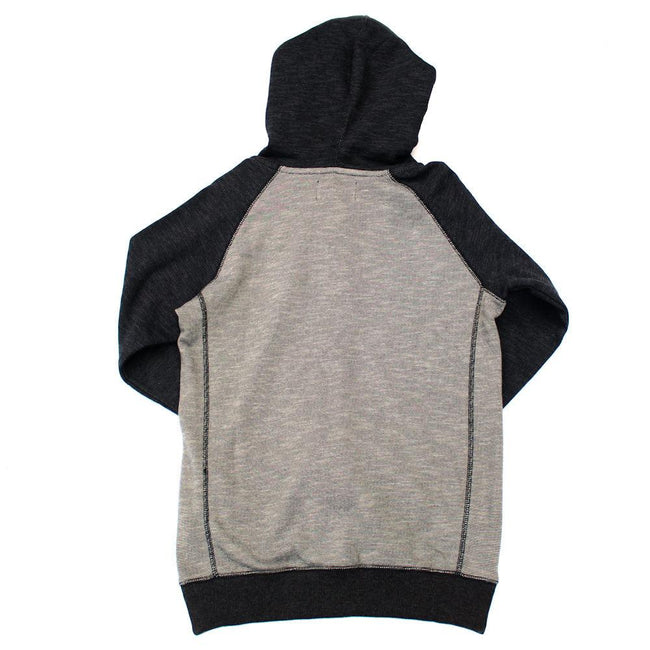 BILLABONG Kids Big Boy Balance Zippered Hoodie Grey