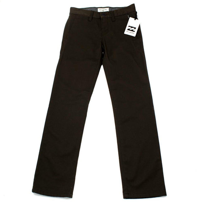 Billabong Kids Carter Stretch Pants Brown