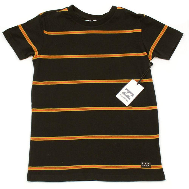 BILLABONG Big Boy Preteen Boys Die Cut Stripe Short Sleeve Tee Shirt