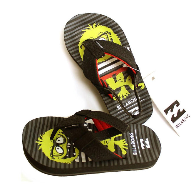 Billabong Kids Face Monster Flip Flops